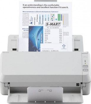 Fujitsu SP-1130N Image Scanner  A4 Colour Sheet Fed Scanner, 600 dpi, 4,000 sheets Daily Volume, ADF, Duplex, White | PA03811-B021